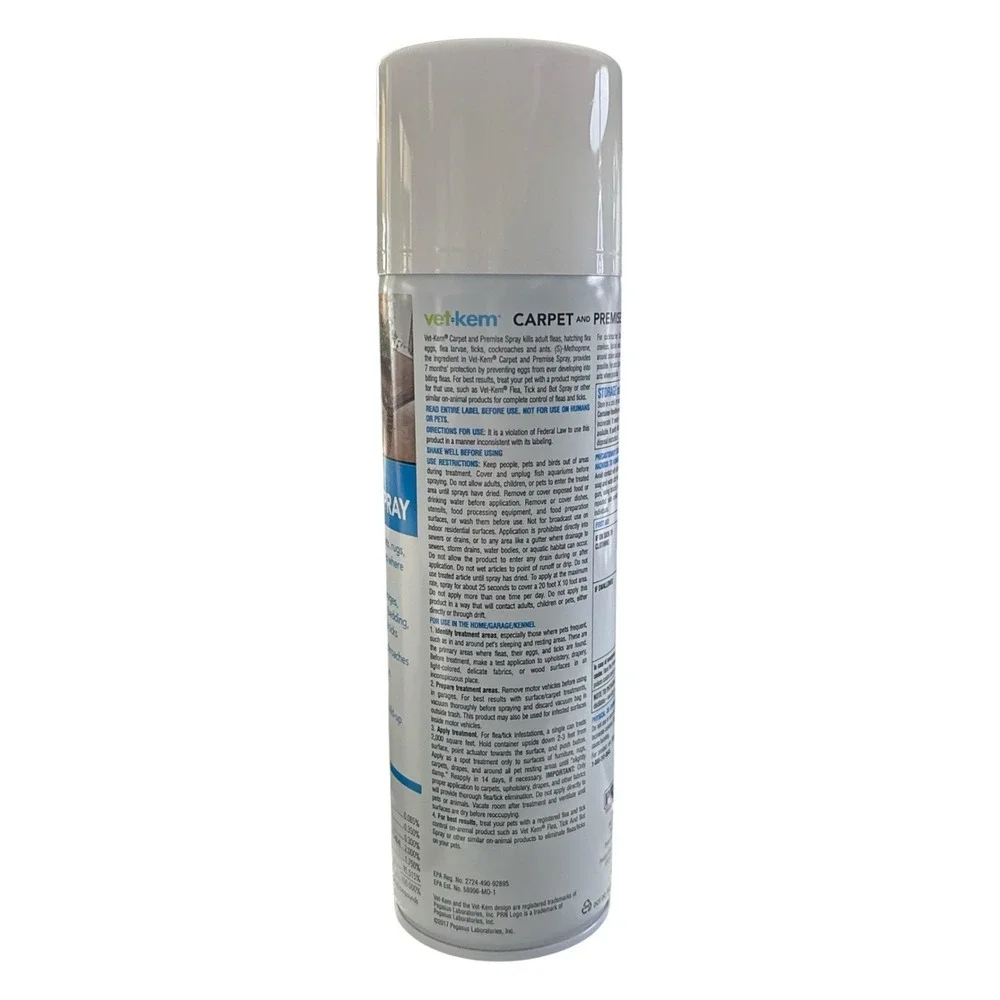 Vet-Kem Carpet and Premise Spray - 16 oz Can  Made In USA